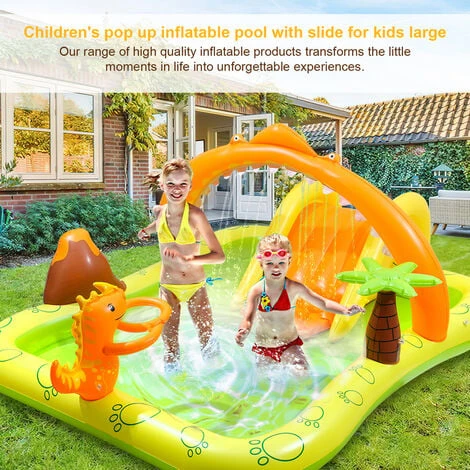 Piscine Du Centre De Jeux Jungle Jungle Toboggan Gonflable Intex Pour Enfants 246x193x110cm 6 Piscine Du Centre De Jeux Jungle Jungle Toboggan Gonflable Intex Pour Enfants 246x193x110cm â Image 4