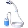 Douche De Camping Douche Portable Douche Extérieure, Batterie Intégrée 5000mAh, Douchette Électrique Rechargeable, Pompe De Débit De Douche (Bleu Ciel) -Trait Piscine Soldes Magasin 94926402 1