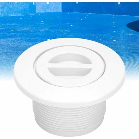 Bouchon De Remplacement De Piscine Accessoires De Piscine Aspiration D'eau Sortie D'égout Avec Couvercle Nettoyage Bouche égouttoir équipement D'aspiration D'eaux Usées De Piscine (blanc 1 Pièce) 5 Bouchon De Remplacement De Piscine Accessoires De Piscine Aspiration D'eau Sortie D'égout Avec Couvercle Nettoyage Bouche égouttoir équipement D'aspiration D'eaux Usées De Piscine (blanc 1 Pièce) – Image 3