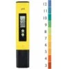 Testeur De Ph Professionnel, Fonction D'étalonnage Automatique Et 0,00-14,00 Gamme De Mesure Pour L’Eau Portable Aquarium Hydroponie Piscine Plage De Mesure,Jaune 1 Testeur De Ph Professionnel, Fonction D'étalonnage Automatique Et 0,00-14,00 Gamme De Mesure Pour L’Eau Portable Aquarium Hydroponie Piscine Plage De Mesure,Jaune -Trait Piscine Soldes Magasin 95791284 1