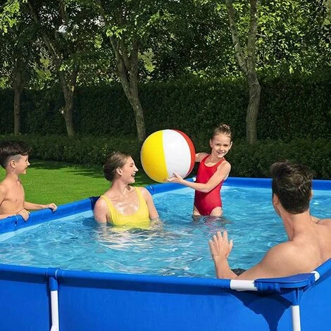 Bestway Piscine Steel Pro Avec Cadre En Acier 400x211x81 Cm Pompe à Filtre Incluse 7 Bestway Piscine Steel Pro Avec Cadre En Acier 400x211x81 Cm Pompe à Filtre Incluse – Image 5