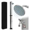 STILISTA Douche Solaire 35 L, Robinet, Raccord De Tuyau, élément De Sol En Option, Choix De Couleur, Argent/noir 1 STILISTA Douche Solaire 35 L, Robinet, Raccord De Tuyau, élément De Sol En Option, Choix De Couleur, Argent/noir -Trait Piscine Soldes Magasin 96809356 1