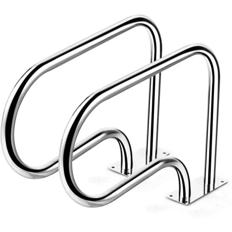 GOPLUS Echelle De Piscine 81x57 Cm, Main Courante En Acier Inoxydable 304, Avec Plaque Charge 200kg, Accessoires Complets,Intérieur & Extérieur, Pour Piscine,Quais, Parc Aquatique 6 GOPLUS Echelle De Piscine 81x57 Cm, Main Courante En Acier Inoxydable 304, Avec Plaque Charge 200kg, Accessoires Complets,Intérieur & Extérieur, Pour Piscine,Quais, Parc Aquatique – Image 4