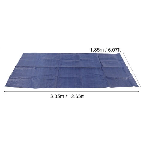 Couverture De Piscine étanche à La Poussière 3,85 X 1,85 M Accessoire De Natation En Polyéthylène Pour Intérieur Extérieur 5 Couverture De Piscine étanche à La Poussière 3,85 X 1,85 M Accessoire De Natation En Polyéthylène Pour Intérieur Extérieur – Image 3