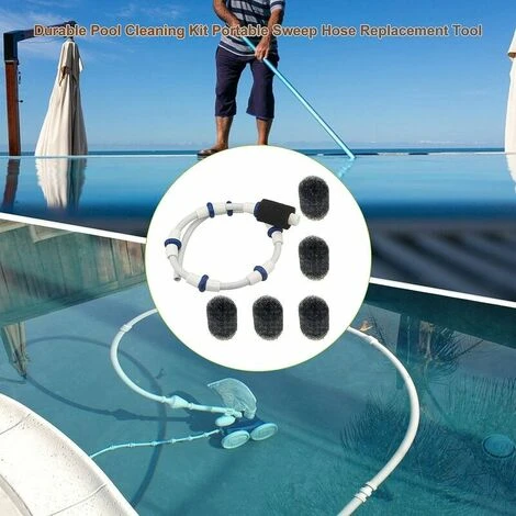 Tuyau De Balayage Complet De Remplacement, Remplacement Du Kit De Tuyau De Balayage De Piscine, Kit De Tuyau De Balayage De Piscine Remplace Le Nettoyeur De Piscine 6 Tuyau De Balayage Complet De Remplacement, Remplacement Du Kit De Tuyau De Balayage De Piscine, Kit De Tuyau De Balayage De Piscine Remplace Le Nettoyeur De Piscine â Image 4