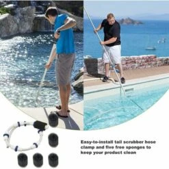 Tuyau De Balayage Complet De Remplacement, Remplacement Du Kit De Tuyau De Balayage De Piscine, Kit De Tuyau De Balayage De Piscine Remplace Le Nettoyeur De Piscine 11 Tuyau De Balayage Complet De Remplacement, Remplacement Du Kit De Tuyau De Balayage De Piscine, Kit De Tuyau De Balayage De Piscine Remplace Le Nettoyeur De Piscine -Trait Piscine Soldes Magasin 97061427 5