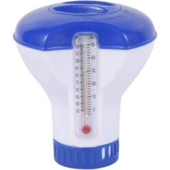 Diffuseur Chlore Piscine Avec Thermomètre, Distributeur Flottant Automatique, Doseur De Chlore Pour Piscine De 5 Pouces (Style A) 11 Diffuseur Chlore Piscine Avec Thermomètre, Distributeur Flottant Automatique, Doseur De Chlore Pour Piscine De 5 Pouces (Style A) -Trait Piscine Soldes Magasin 97505091 5