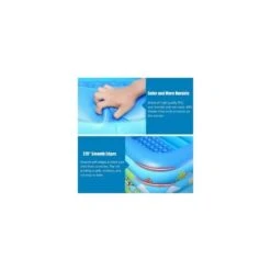 Piscine Gonflable, Piscine Gonflable Rectangulaire Pour Enfants, Adultes, Famille, Piscine Pour Enfants à Fond Mou Pour Jardin, Cour, Extérieur, 120x90x45cm 10 Piscine Gonflable, Piscine Gonflable Rectangulaire Pour Enfants, Adultes, Famille, Piscine Pour Enfants à Fond Mou Pour Jardin, Cour, Extérieur, 120x90x45cm -Trait Piscine Soldes Magasin 98185527 4