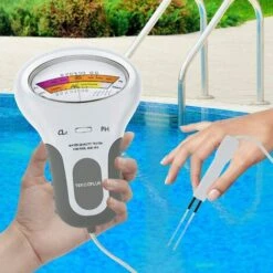 Analyseur De Qualité De L'eau, Testeur Numérique De Chlore Et De PH Cl2 Pour Piscines, Analyseur De Qualité De L'eau De Spa Avec Sonde Pour Piscines Ou Spas De Taille Domestique