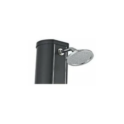 Douche Solaire Droite Alu Noir 40 L Avec Rince-pieds Et Brumisateur -Trait Piscine Soldes Magasin 9896850 3