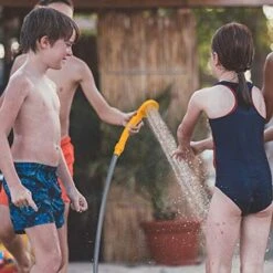 Douche De Camping 12 V Avec Pompe Submersible - Douche Portable - Avec Adaptateur De Voiture De 5 M Et Tuyau De 2 M NAIZY 11 Douche De Camping 12 V Avec Pompe Submersible - Douche Portable - Avec Adaptateur De Voiture De 5 M Et Tuyau De 2 M NAIZY -Trait Piscine Soldes Magasin 99356886 5