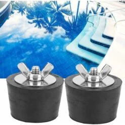 Bouchons Hivernage De Piscine 2 Pièces, Bouchon De Gel D&39Expansion En Caoutchouc 38mm/1,5 Po Pour Tuyauterie De Spa De Piscine Hiver Entretien Des Raccords 11 Bouchons Hivernage De Piscine 2 Pièces, Bouchon De Gel D&39Expansion En Caoutchouc 38mm/1,5 Po Pour Tuyauterie De Spa De Piscine Hiver Entretien Des Raccords -Trait Piscine Soldes Magasin 99409528 5