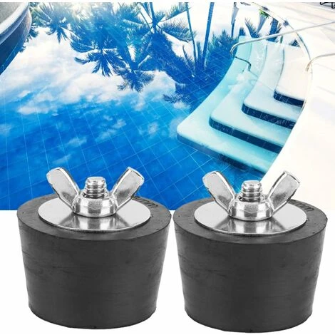 Bouchons Hivernage De Piscine 2 Pièces, Bouchon De Gel D&39Expansion En Caoutchouc 38mm/1,5 Po Pour Tuyauterie De Spa De Piscine Hiver Entretien Des Raccords 7 Bouchons Hivernage De Piscine 2 Pièces, Bouchon De Gel D&39Expansion En Caoutchouc 38mm/1,5 Po Pour Tuyauterie De Spa De Piscine Hiver Entretien Des Raccords – Image 5
